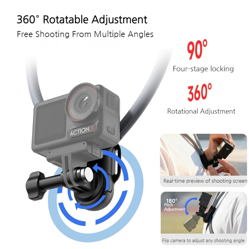 Load image into Gallery viewer, Action Camera Neck Holder for Osmo Action 6, Pocket 3, GoPro - i-Station Mobile Phone & Electronic Device Repair and Accessories