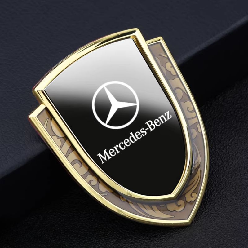 Load image into Gallery viewer, Mercedes-Benz 3D Metal Mirror Car Badge Sticker For A-Class/C-Class/E-Class/GLC/GLB/GLA - i-Station Mobile Phone & Electronic Device Repair and Accessories