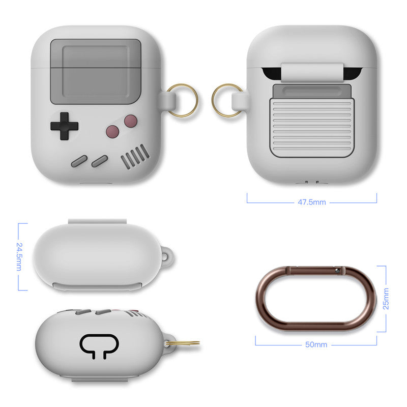 Apple AirPods 1/2 - Classic Game Player Design Cover Heavy Duty Protecive Case - i-Station Mobile Phone & Electronic Device Repair and Accessories