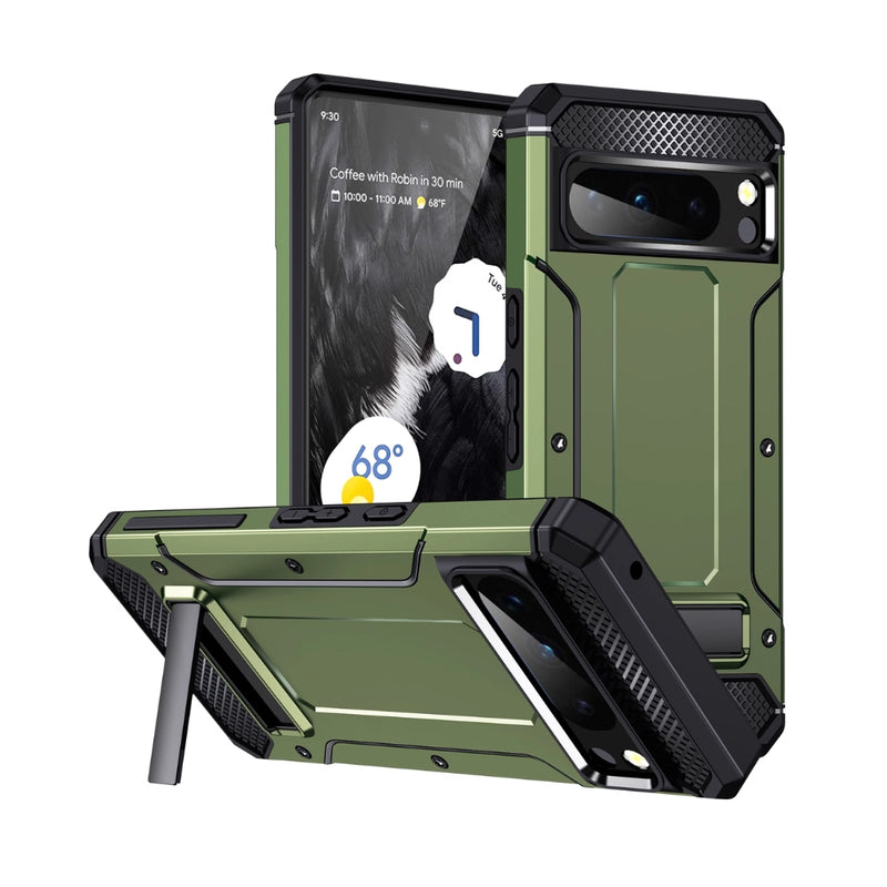 Load image into Gallery viewer, Google Pixel 8/Pro - TPU + PC 2 in 1 Mecha Style Drop Resistant Protective Case - i-Station Mobile Phone & Electronic Device Repair and Accessories