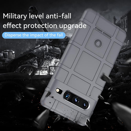 Motorola Moto E6 Plus/E6s 2020 - Shield Shockproof Rugged Heavy Duty Case With 2PC 9H Glass Screen Protector - i-Station Mobile Phone & Electronic Device Repair and Accessories