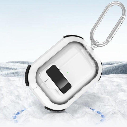 Apple AirPods Pro 1/2 -  Clear PC TPU Hard Silicone Case Custom Switch Magnetic Open Shockproof Charging Cover Case - i-Station Mobile Phone & Electronic Device Repair and Accessories