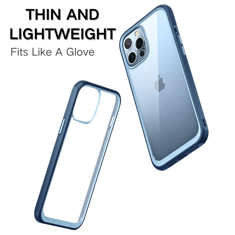 Apple iPhone 13/Mini/Pro/Pro Max Transparent Slim Protection Hybrid Shockproof Essentials Series Case - i-Station Mobile Phone & Electronic Device Repair and Accessories