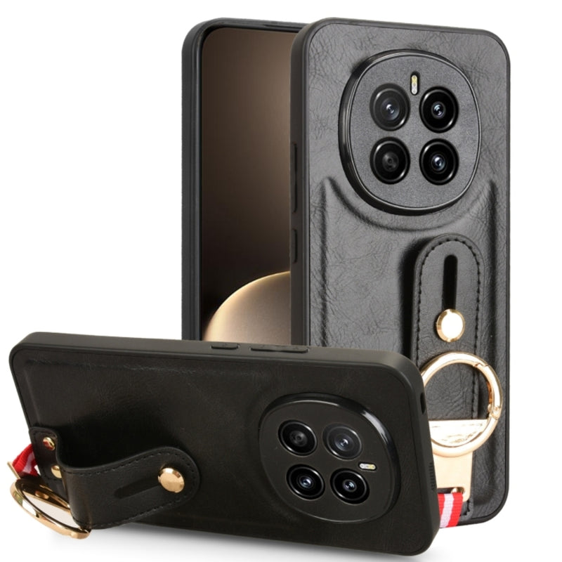 Load image into Gallery viewer, Honor Magic7/Pro - Wristband Leather Back Phone Case - i-Station Mobile Phone & Electronic Device Repair and Accessories