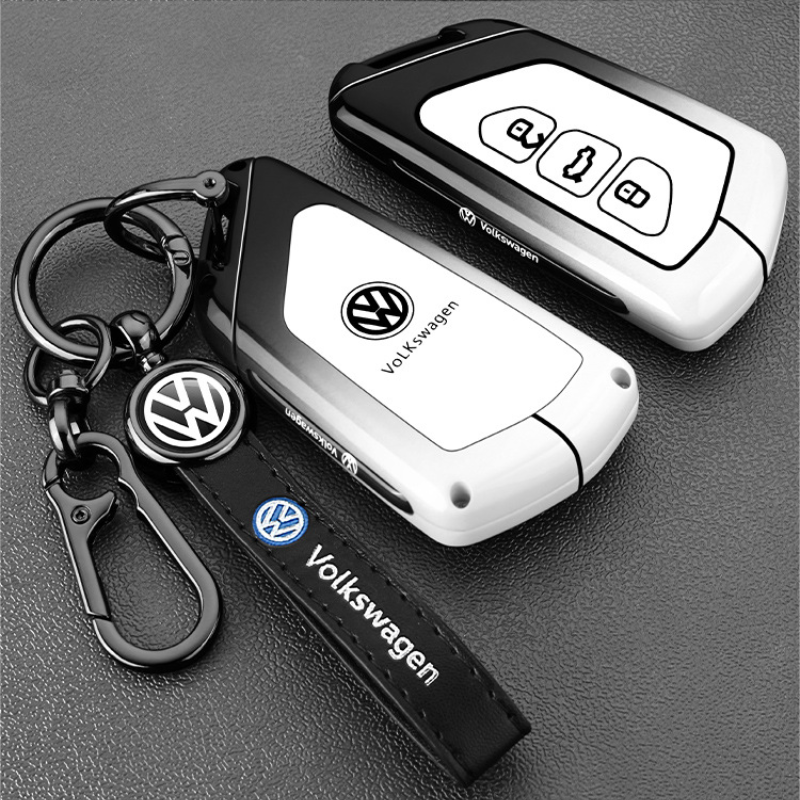 Load image into Gallery viewer, Volkswagen Stylish with Cool Shockproof Car Key Fob Protective Case Cover For Teramont 2024, Talagon, ID.3, ID.4 CROZZ, ID.4 X, ID.6 X
