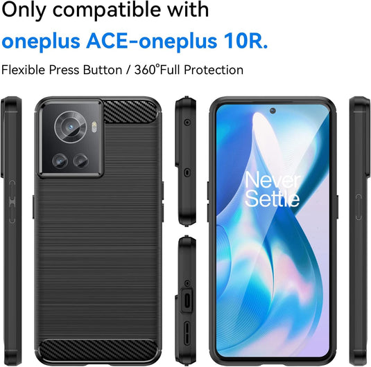 OnePlus 10R - Shield Shockproof Rugged Heavy Duty Case With 2PC 9H Glass Screen Protector - i-Station Mobile Phone & Electronic Device Repair and Accessories