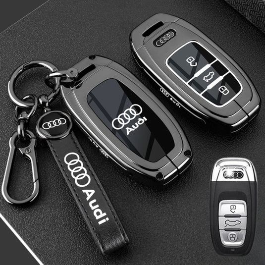 Audi Stylish with Cool Shockproof Car Key Protective Fob Case Cover For A3, A4, A5, A6, Q2, Q3, Q5, Q7, Q8, e-tron - i-Station Mobile Phone & Electronic Device Repair and Accessories