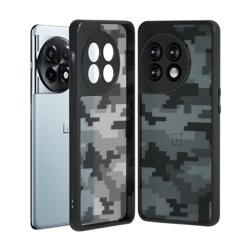 Load image into Gallery viewer, OnePlus 11R - Transparent Camouflage Shockproof Protective Case - i-Station Mobile Phone & Electronic Device Repair and Accessories