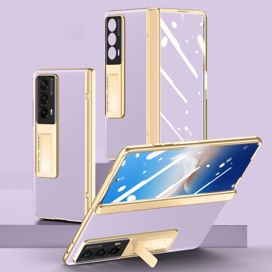 Honor Magic Vs/Vs2 - Electroplated Frame Side Wrap Stand Shockproof Protective Case - i-Station Mobile Phone & Electronic Device Repair and Accessories