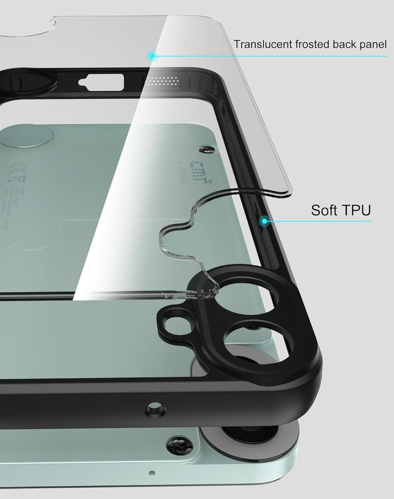 Load image into Gallery viewer, Nothing CMF Phone 1 - Shockproof Hard PC Back Soft TPU Bumper Case With 2PC Tempered Glass Screen Protector - i-Station Mobile Phone & Electronic Device Repair and Accessories