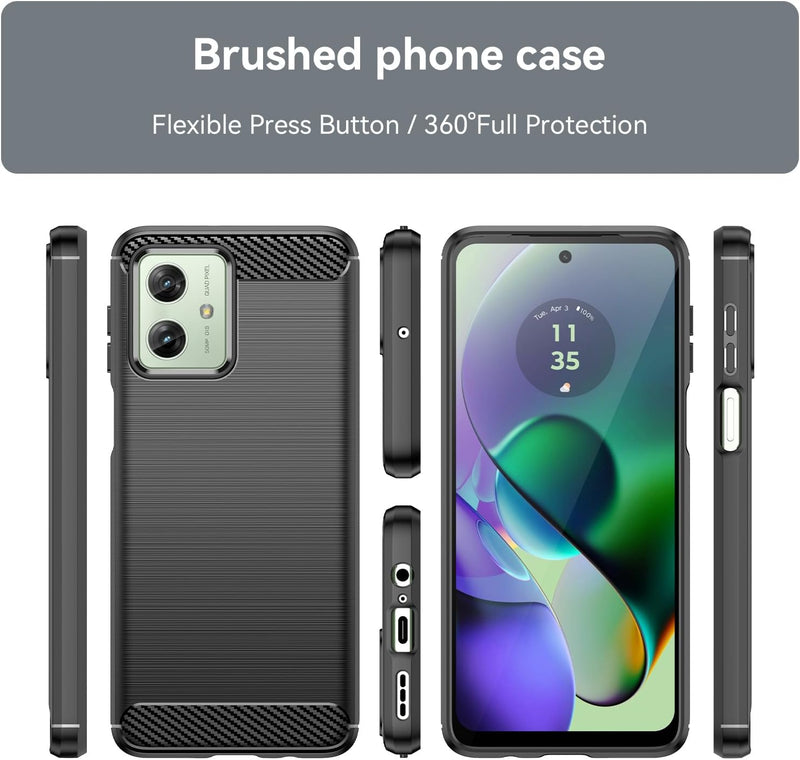 Load image into Gallery viewer, Motorola Moto G54 Power - Shield Shockproof Rugged Heavy Duty Case With 2PC Tempered Glass Screen Protector - i-Station Mobile Phone & Electronic Device Repair and Accessories