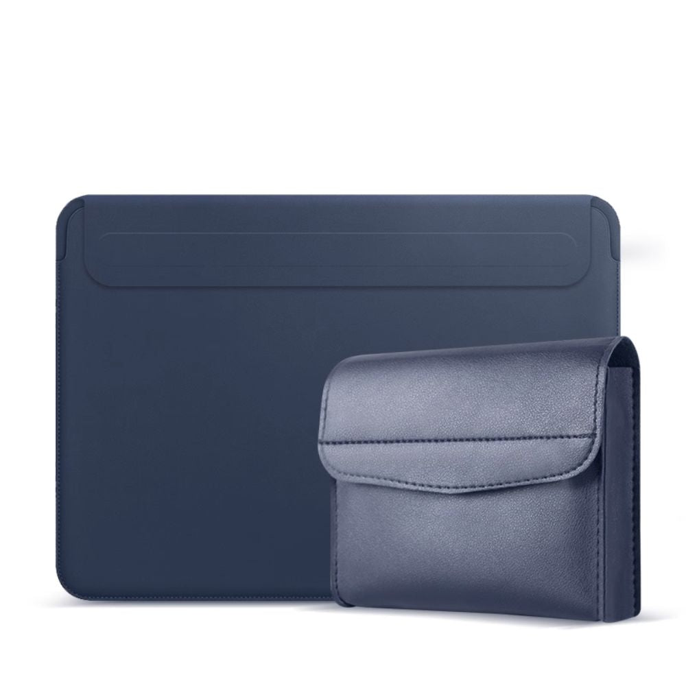 Apple MacBook Air & Pro 13"-17.3" Business Leather Protective Sleeve With Power Bank Bag - i-Station Mobile Phone & Electronic Device Repair and Accessories