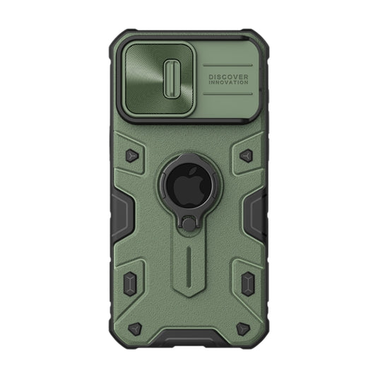 Apple iPhone 15 Pro/Max - NILLKIN Shockproof CamShield Armor with Invisible Ring Holder Protective Case - i-Station Mobile Phone & Electronic Device Repair and Accessories