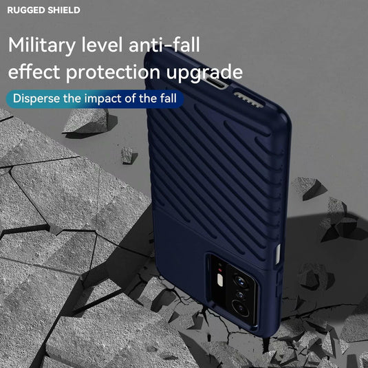 Motorola Moto E6i - Shield Shockproof Rugged Heavy Duty Case With 2PC 9H Glass Screen Protector - i-Station Mobile Phone & Electronic Device Repair and Accessories