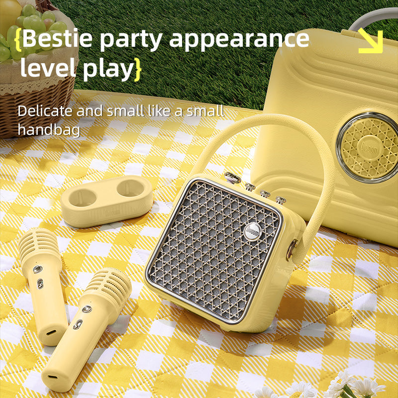 Divoom SongBird-HQ-SE Portable Bluetooth Speaker Dual Microphone Microphone Singing Camping Birthday Perfect Gift - i-Station Mobile Phone & Electronic Device Repair and Accessories