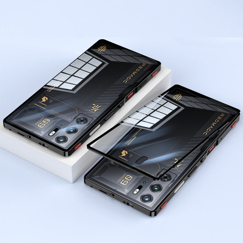 Load image into Gallery viewer, ZTE nubia Red Magic 9S Pro / 9S Pro Plus - Metal Frame Frosted Magnetic Phone Case - i-Station Mobile Phone & Electronic Device Repair and Accessories