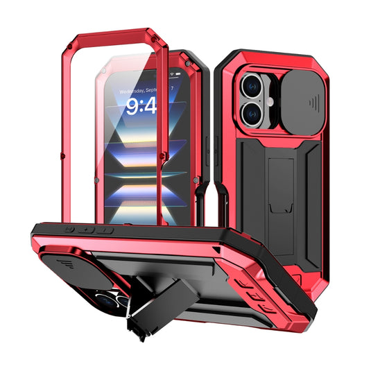 Apple iPhone 16/Pro/Plus/Max - R-JUST Sliding Camera IP54 Life Waterproof Holder Phone Case - i-Station Mobile Phone & Electronic Device Repair and Accessories