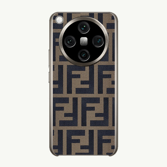 OPPO Find X8 Pro - Electroplated Trendy Brand Plain Leather Fashion Phone Case - i-Station Mobile Phone & Electronic Device Repair and Accessories