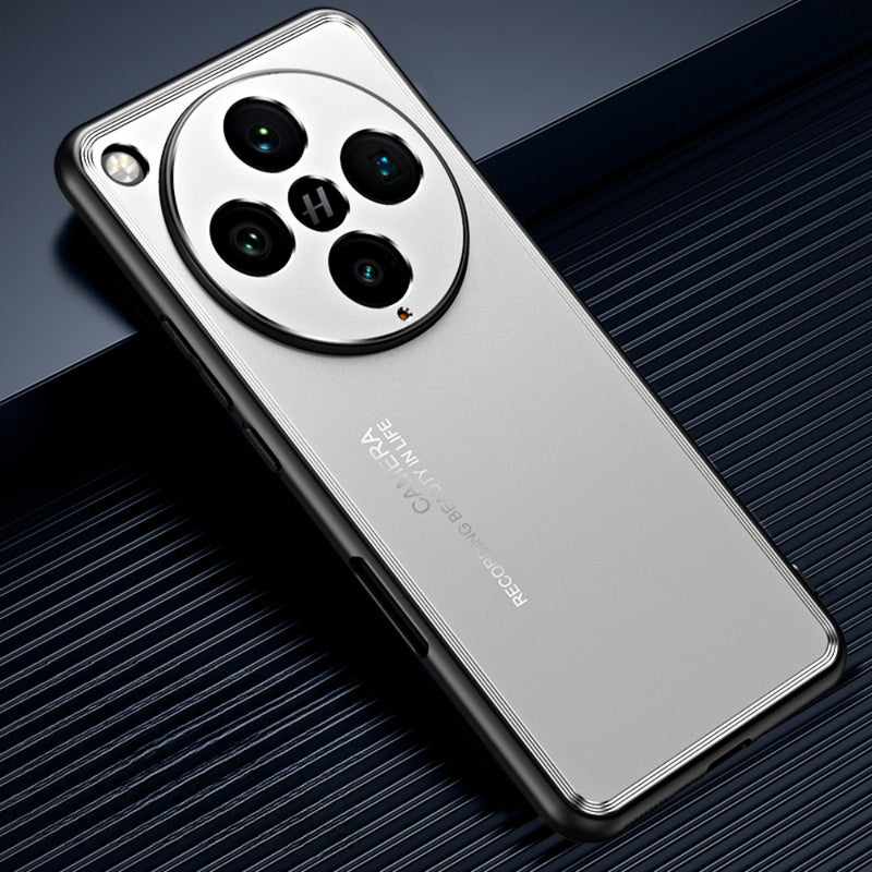 Load image into Gallery viewer, OPPO Find X7 / X7 Ultra - Metal Large Hole Lens Full Cover Soft Edge Anti Fall Case - i-Station Mobile Phone & Electronic Device Repair and Accessories