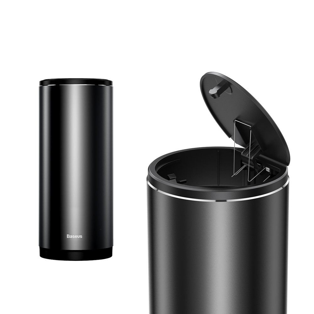 Baseus Gentleman Style Vehicle-mounted Trash Can (with Trash Bag 1 roll/30) - i-Station Mobile Phone & Electronic Device Repair and Accessories