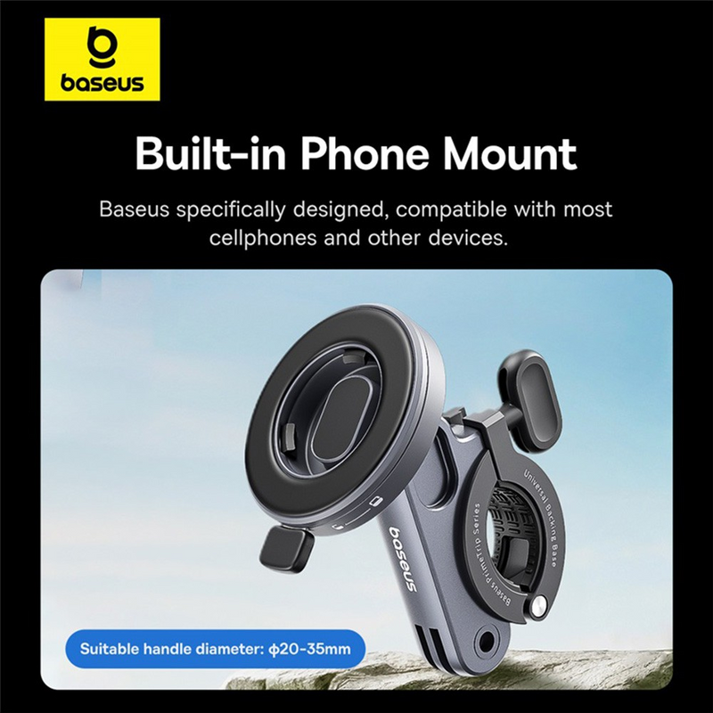 Load image into Gallery viewer, Baseus PrimeTrip Series Dual-Color Bike Light 2-in-1 Set-Cosmic Black - i-Station Mobile Phone & Electronic Device Repair and Accessories