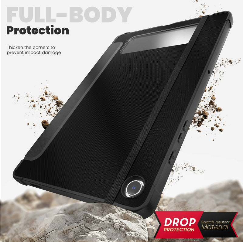 Load image into Gallery viewer, Samsung Galaxy Tab A9 8.7’’2023 (X110/X115) Carbon Fiber Leather Shockproof Case - i-Station Mobile Phone & Electronic Device Repair and Accessories