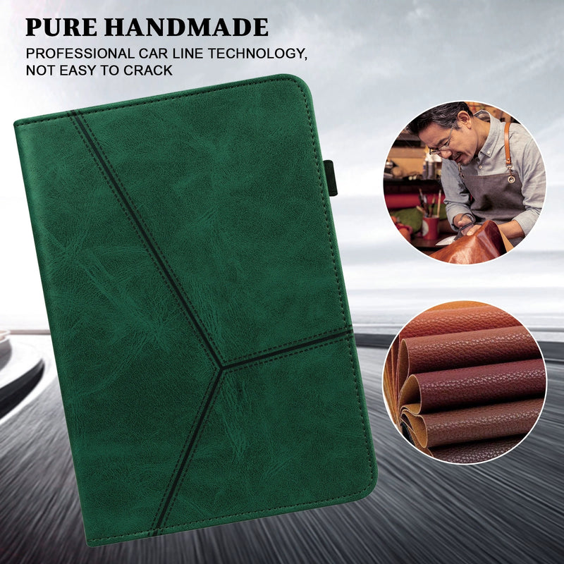Load image into Gallery viewer, Xiaomi Redmi Pad SE 8.7’’ (2024) Retro Business Matte Striped Card Slot Protective Case - i-Station Mobile Phone & Electronic Device Repair and Accessories