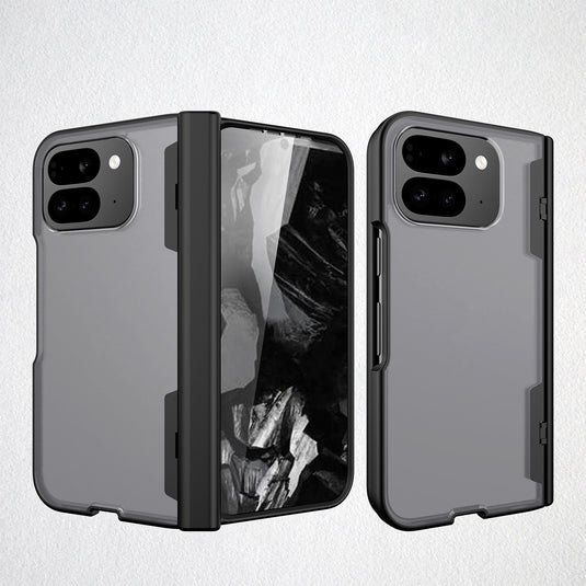 Google Pixel 9 Pro Fold - Full Coverage Matte Folding Spring Hinge Case - i-Station Mobile Phone & Electronic Device Repair and Accessories