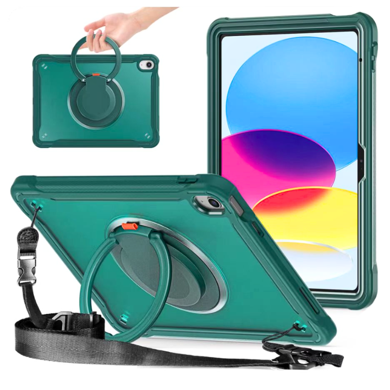Load image into Gallery viewer, Apple iPad Pro 11-inch M4 (2024) 360° Rotating Stand Transparent Shockproof Protective Case - i-Station Mobile Phone & Electronic Device Repair and Accessories