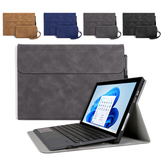 Microsoft Surface Pro 4/5/6/7/7+  Business Premium Leather Shockproof Tablet Case - i-Station Mobile Phone & Electronic Device Repair and Accessories