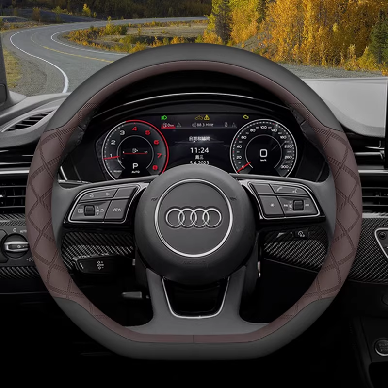 Load image into Gallery viewer, Audi Ultra-Thin Anti-Slip Steering Wheel Cover For A3, A4L, Q2L - i-Station Mobile Phone & Electronic Device Repair and Accessories