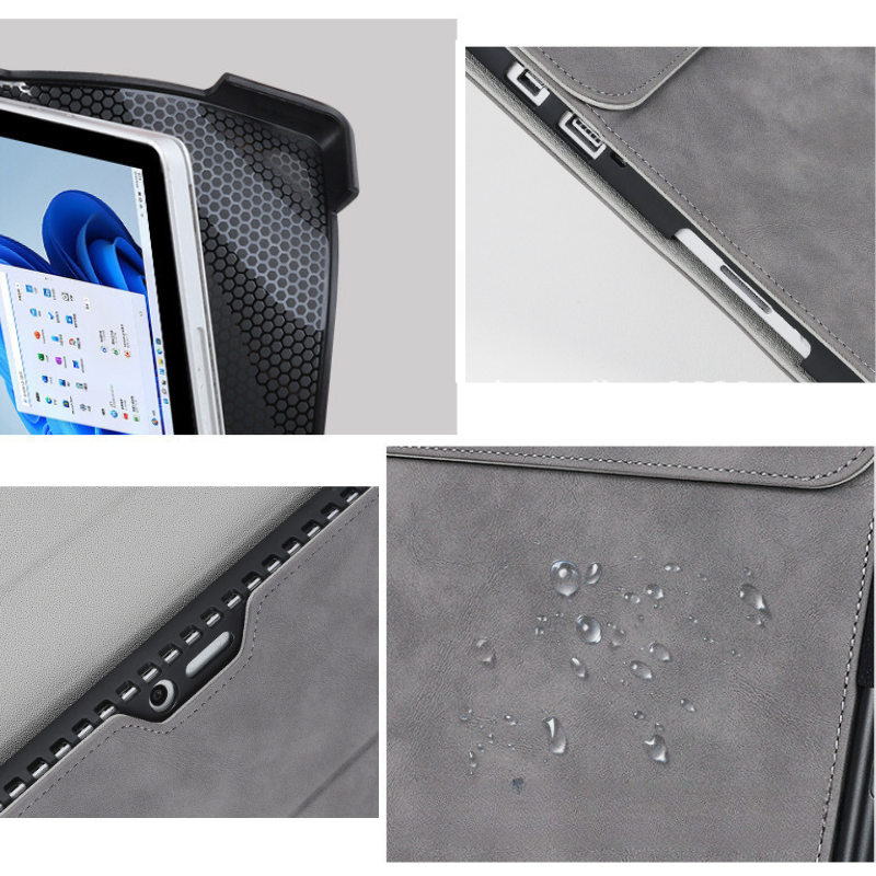 Microsoft Surface Go 1/2/3/4 Business Premium Leather Shockproof Tablet Case - i-Station Mobile Phone & Electronic Device Repair and Accessories