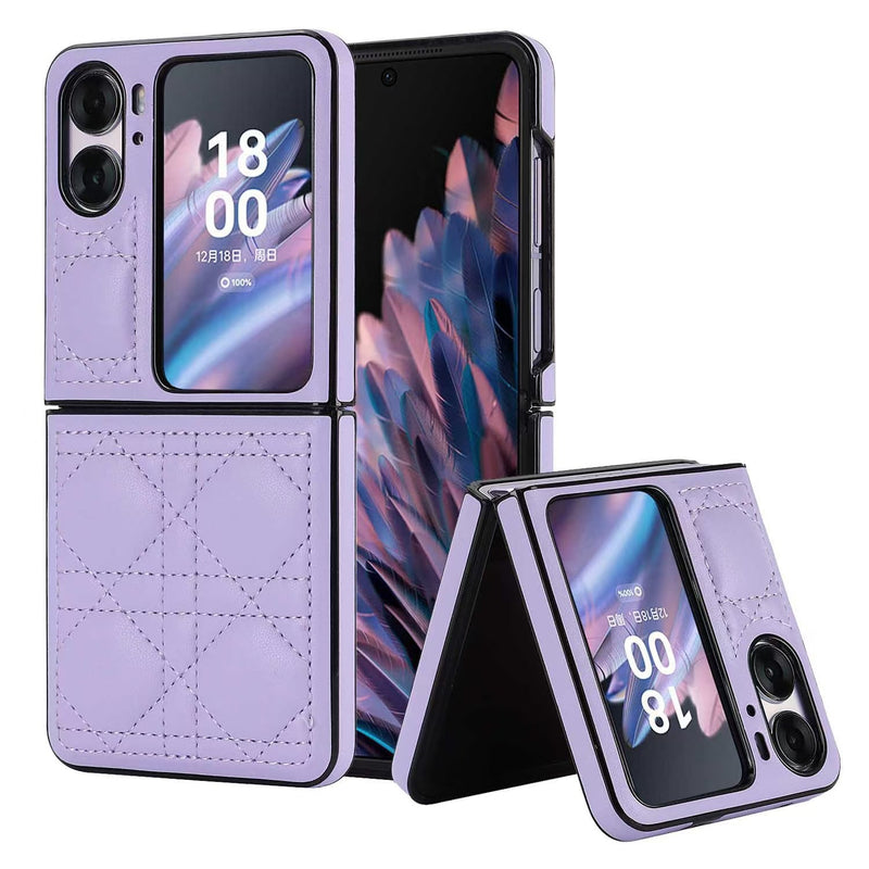 Load image into Gallery viewer, OPPO Find N2 Flip (CPH2437/PGT110) Leather Luxury Shockproof Essentials Series Case - i-Station Mobile Phone & Electronic Device Repair and Accessories
