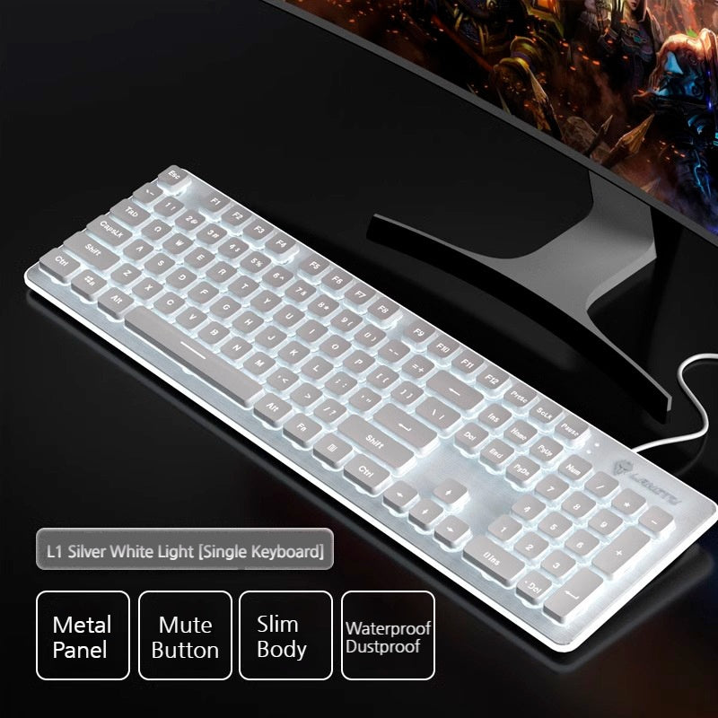 Load image into Gallery viewer, LANGTU L1 Mechanical Wireless Backlit Bluetooth Keyboard for Gaming & Office