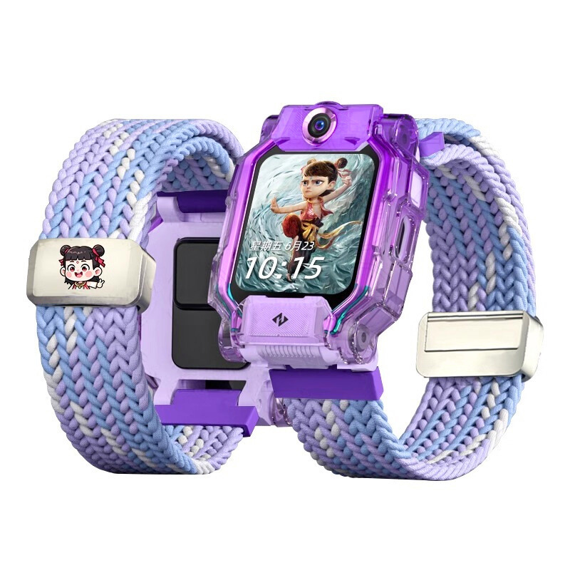 Load image into Gallery viewer, imoo Watch Phone Z7 - Two-in-one Nezha Mythology Woven Elastic Magnetic Adsorption Watch Band + Watch Case - i-Station Mobile Phone & Electronic Device Repair and Accessories
