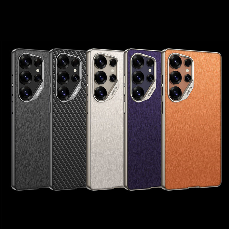 Load image into Gallery viewer, Samsung Galaxy S25 Ultra High-End Leather Full Coverage Shockproof Essential Case - i-Station Mobile Phone & Electronic Device Repair and Accessories