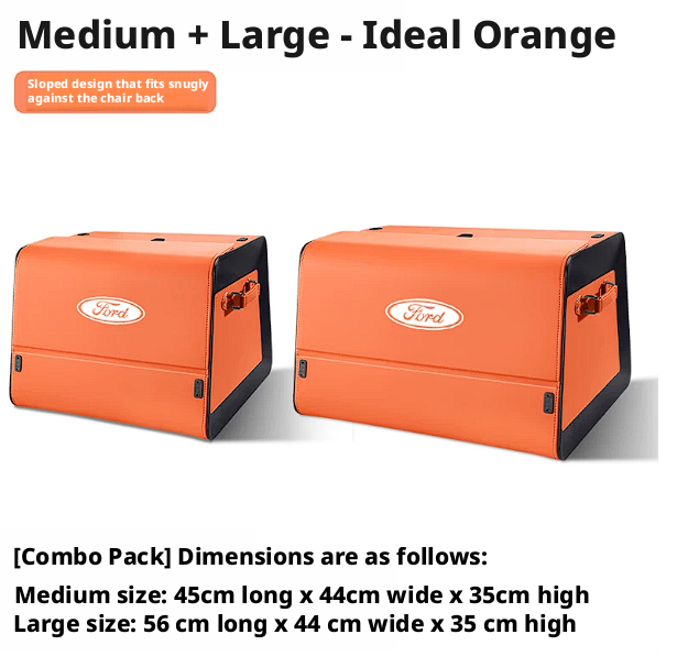 Load image into Gallery viewer, Ford Trunk Storage Box for Edge, Mondeo, Equator Sport, Mustang Mach-E & Explorer – Large Capacity Car Cargo Organizer