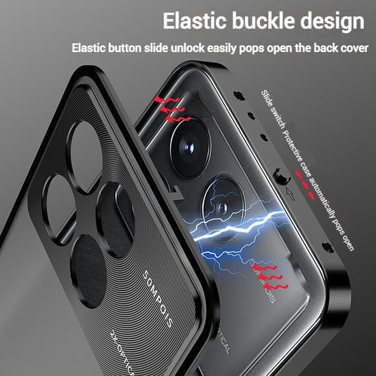 Xiaomi Poco F6 Pro Metal Frame Matte Shockproof Phone Case with Snap Lock - i-Station Mobile Phone & Electronic Device Repair and Accessories