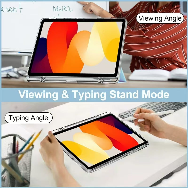 Load image into Gallery viewer, Xiaomi Redmi Pad SE 11’’ (2023) Translucent FlipCover Case With Pen Slot - i-Station Mobile Phone & Electronic Device Repair and Accessories