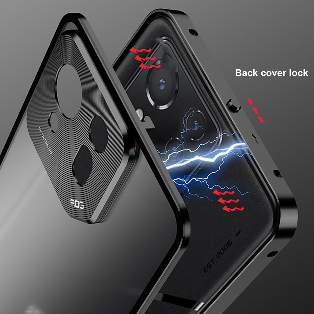 ASUS ROG Phone 9 & Pro Metal Frame + PC Frosted Surface Back Cover Case - i-Station Mobile Phone & Electronic Device Repair and Accessories