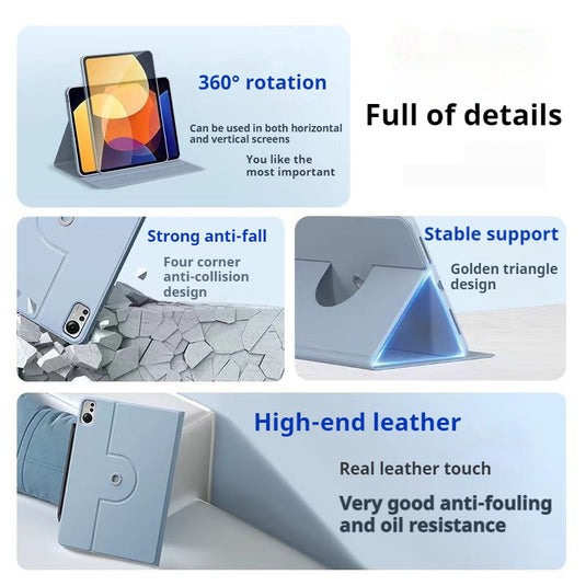 Xiaomi Redmi Pad SE 11’’ 2023 360° Rotatable Full Cover Flip Case Shockproof Case - i-Station Mobile Phone & Electronic Device Repair and Accessories