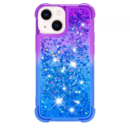 Apple iPhone 11/Pro/Pro Max Glitter Bling Floating Liquid Shockproof Silicone BlingBling Series Case - i-Station Mobile Phone & Electronic Device Repair and Accessories