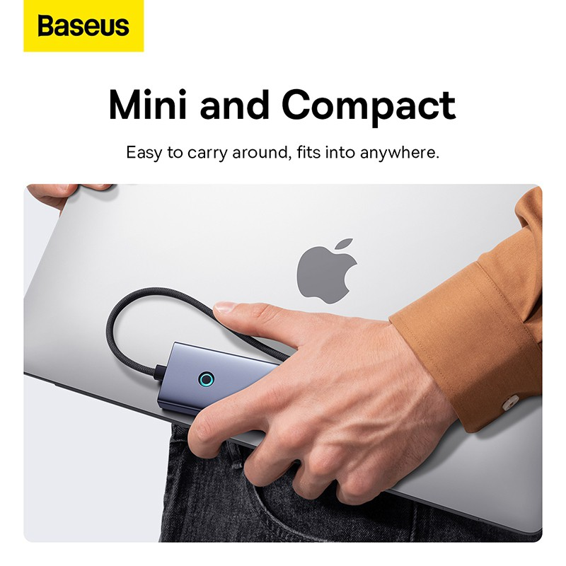 Load image into Gallery viewer, Baseus Flite Series 5-Port HUB Docking Station (Type-C to HDMI4K@30Hz*1+USB 3.0*4) - i-Station Mobile Phone & Electronic Device Repair and Accessories