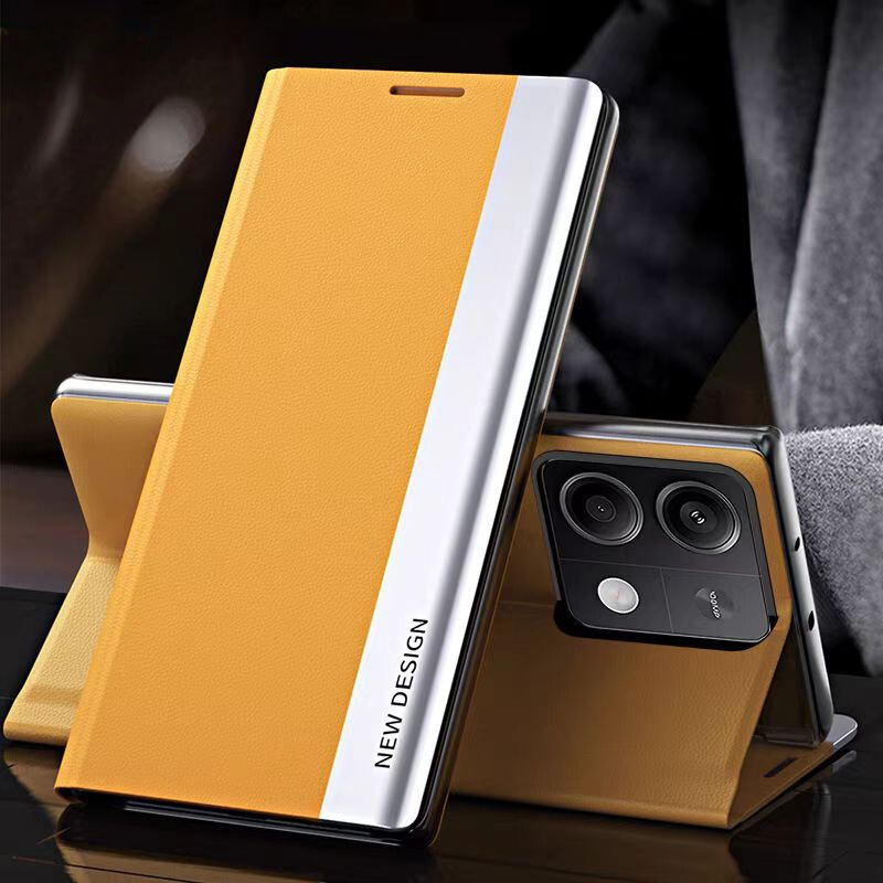 Load image into Gallery viewer, Xiaomi Redmi K60 Ultra-thin Premium Minimalist Folding Genuine Leather Series Case - i-Station Mobile Phone & Electronic Device Repair and Accessories