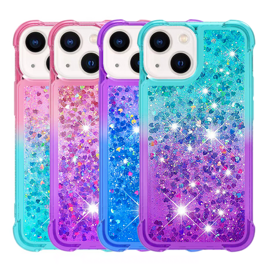 Apple iPhone 11/Pro/Pro Max Glitter Bling Floating Liquid Shockproof Silicone BlingBling Series Case - i-Station Mobile Phone & Electronic Device Repair and Accessories