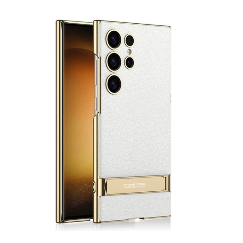 Load image into Gallery viewer, Samsung Galaxy S24/Plus/Ultra -  Folding Stand Business Leather Case - i-Station Mobile Phone & Electronic Device Repair and Accessories