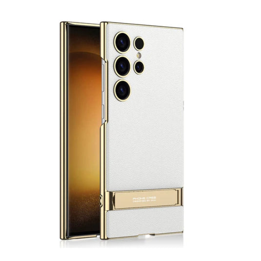 Samsung Galaxy S24/Plus/Ultra -  Folding Stand Business Leather Case - i-Station Mobile Phone & Electronic Device Repair and Accessories