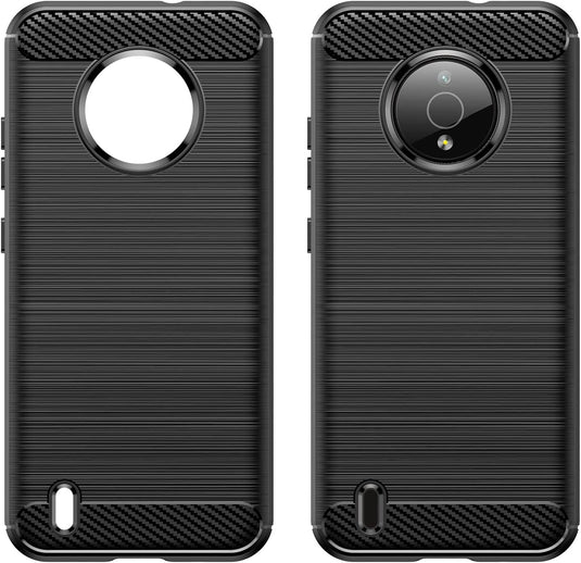 Nokia C200 - Shield Shockproof Rugged Heavy Duty Case With 2PC 9H Tempered Glass Screen Protector - i-Station Mobile Phone & Electronic Device Repair and Accessories