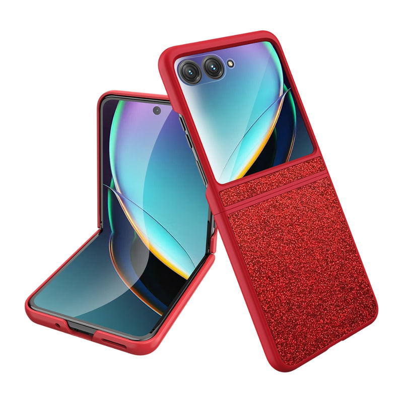 Load image into Gallery viewer, Motorola Razr 40 Ultra - Glitter Sparkly Silicone Full Coverage Shockproof Phone Case - i-Station Mobile Phone & Electronic Device Repair and Accessories