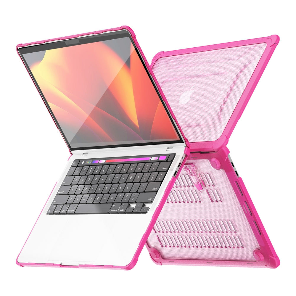 MacBook Air 15.3" 2025 (A3241) M4 - Full Coverage Ventilated Laptop Protective Case - i-Station Mobile Phone & Electronic Device Repair and Accessories